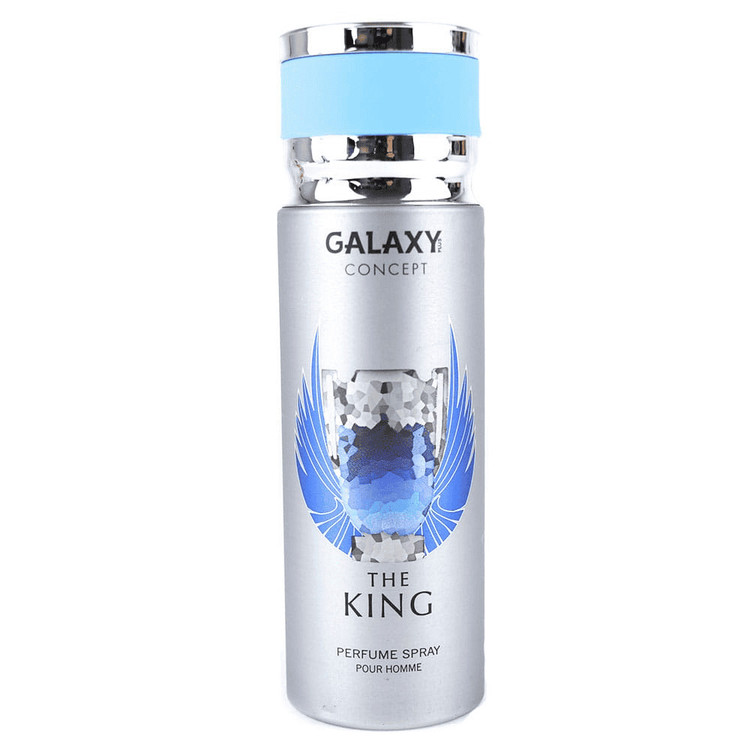 اسپری بدن انگلیسی گلکسی پلاس Galaxy The King مناسب آقایان 200 میل