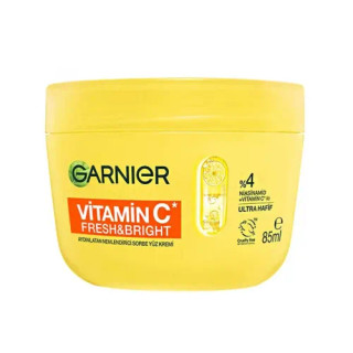 کرم آبرسان روشن کننده گارنیر Garnier Vitamin C حاوی ویتامین سی ۸۵ میل