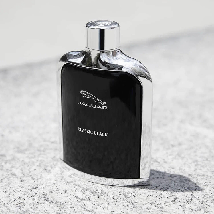 ادکلن مردانه فرانسوی جگوار کلاسیک بلک JAGUAR CLASSIC BLACK با رایحه تند و خنک ۱۰۰ میل