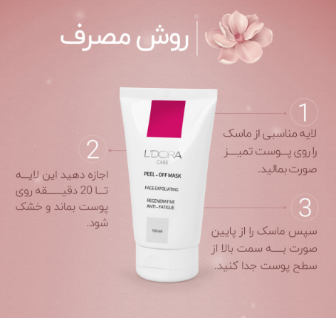 ماسک پیل آف لدورا